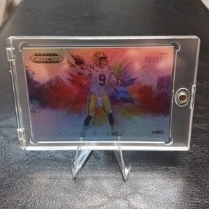 2022 Panini Prizm Colorblast Joe Burrow Novelty Card